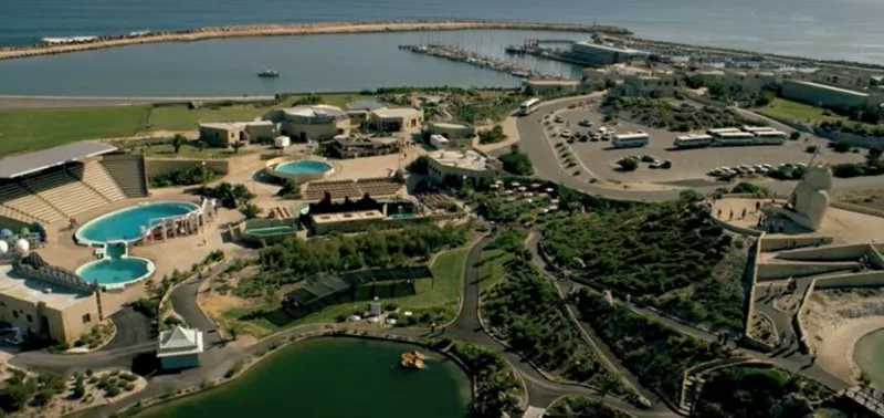 Atlantis Marine Park has been left abandoned for 34 years
