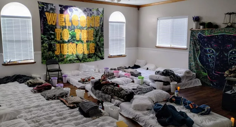 I watched people take Ayahuasca and vomit for seven hours in Utah