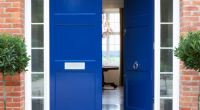 A door make over is a good way to add quiet luxury to the home