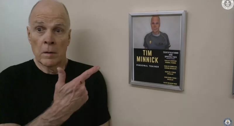 81-year-old Tim Minnick says he is inspired to get baby boomers into shape