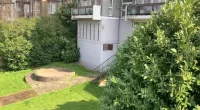 The bunker is buried under the block of flats in South London