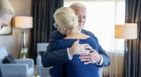 Joe Biden hugged Russian opposition leader Alexei Navalny’s widow Yulia