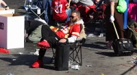 Kansas City Chiefs fan remains in chair during parade shooting