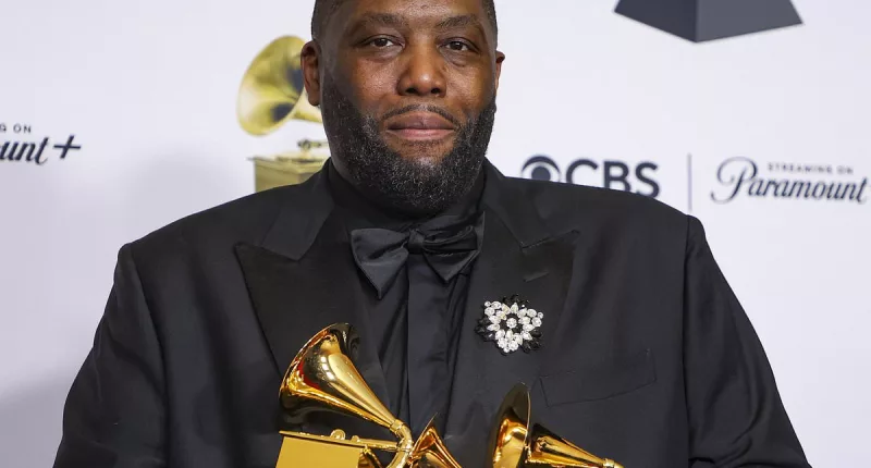 Killer Mike taken away in handcuffs from Grammys after winning three