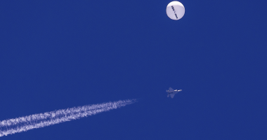 Military tracks high-altitude balloon over western US