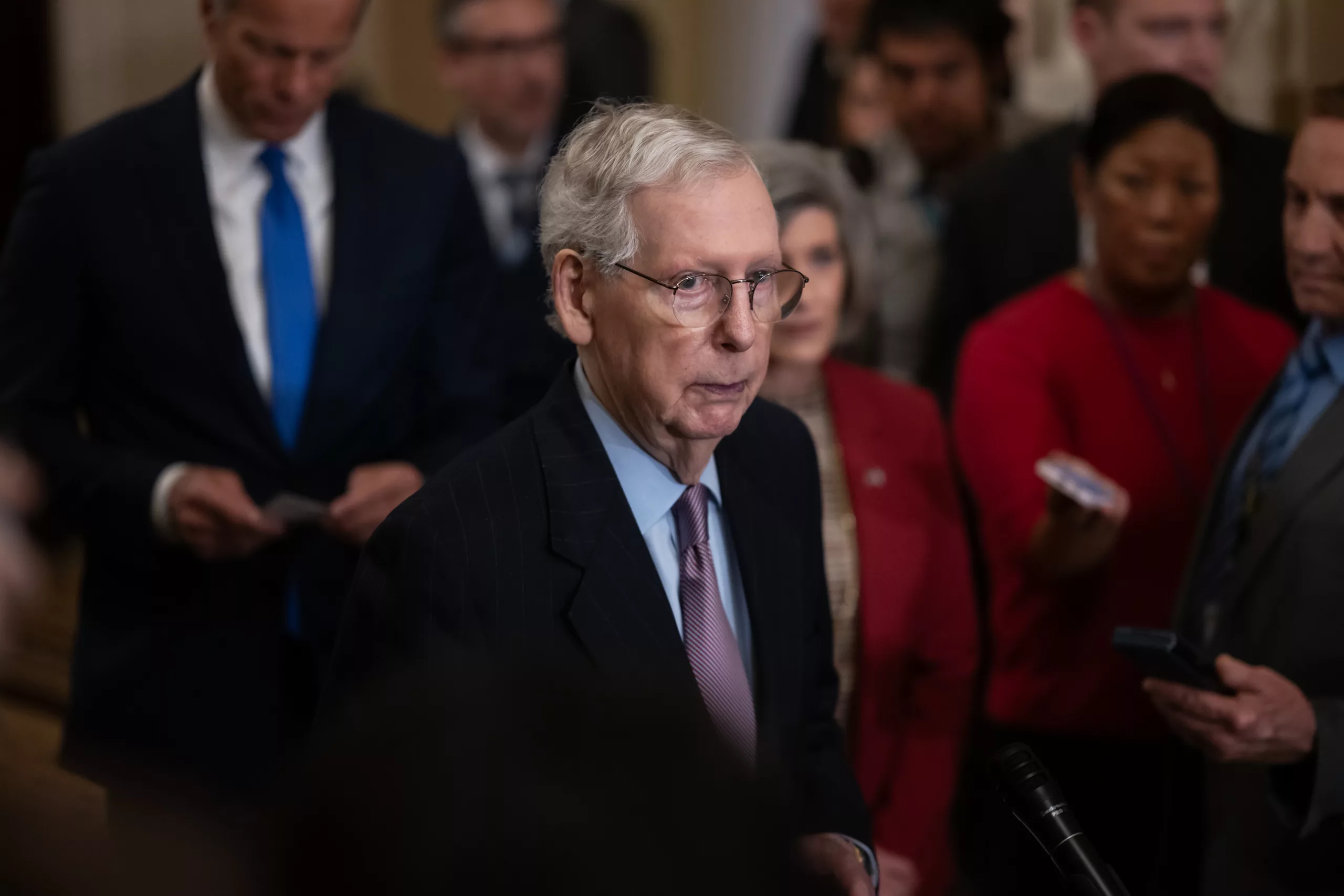 Mitch McConnell announced that he's stepping down a Senate Republican leader in November