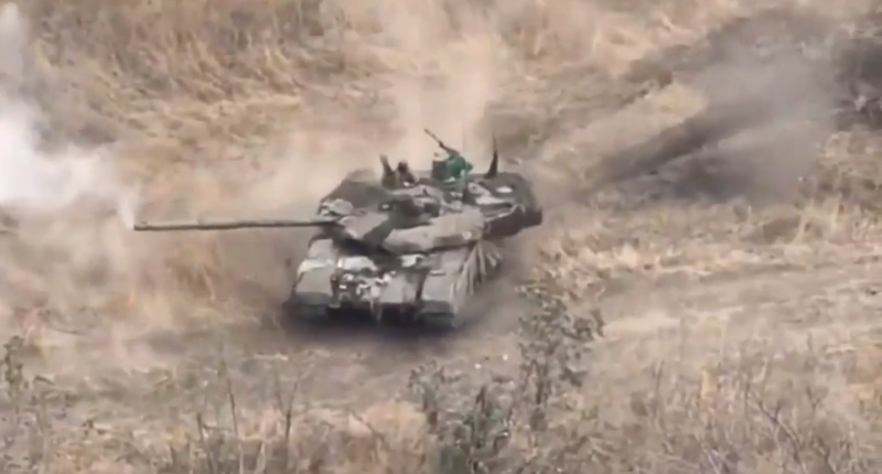 Russia's most advanced tank has been wiped out by a mine