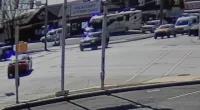 Moment convict, 31, 'crashes into married couple's sedan killing both'