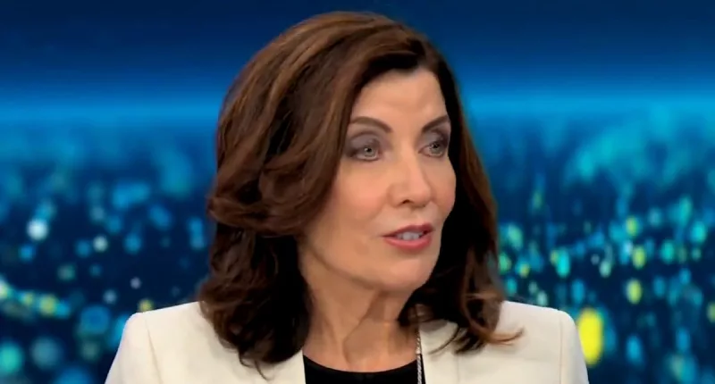 NY Gov. Kathy Hochul suggests DEPORTING migrants who beat cops