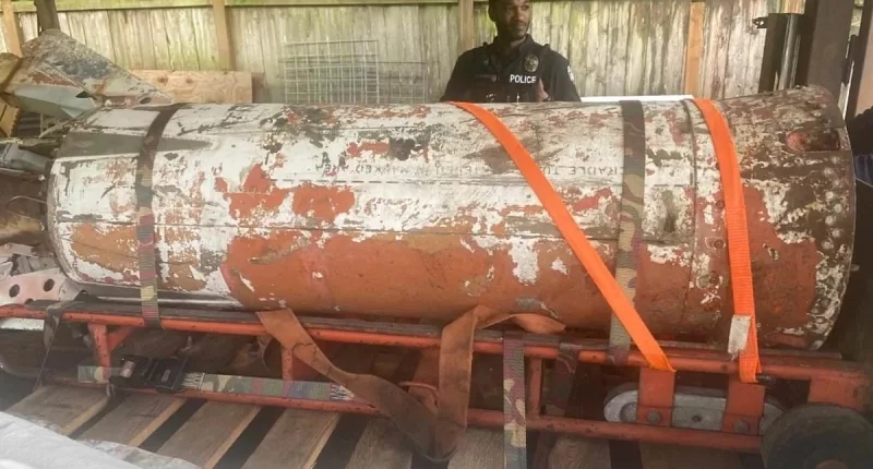 Old rusted rocket found in Seattle backyard is inert NUCLEAR missile