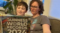 Oregon woman holds Guinness World Record for her large tongue