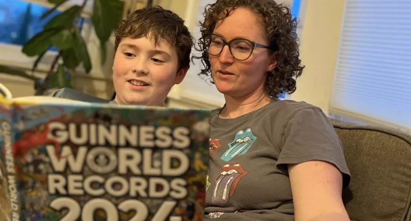 Oregon woman holds Guinness World Record for her large tongue