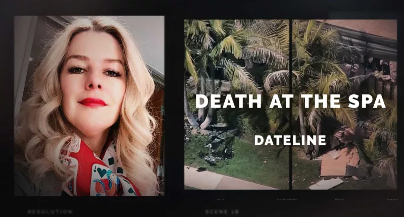 Ildiko Krajnyak featured on Dateline: Death At The Spa
