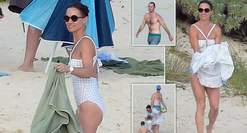 Pippa Middleton flaunts her athletic physique in St Barts