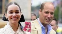 Prince William Honors Emilia Clarke With Medal for Charity Work
