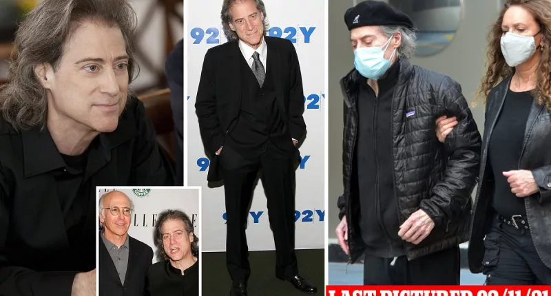 Richard Lewis dead at 76: Curb Your Enthusiasm star passes away due to a heart attack after years-long battle with Parkinson's - as devastated Larry David says he's 'sobbing' over loss of his 'brother'