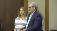 Disgraced YouTuber Ruby Franke, seen at a hearing on December 18, 2023, in St. George, Utah, is facing up to 60 years in prison after she pleaded guilty to child abuse