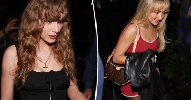 Taylor Swift flaunts curls at dinner with Sabrina Carpenter