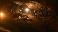 In June 2018 12 children and their football coach were rescued from a network of caves after being trapped for days