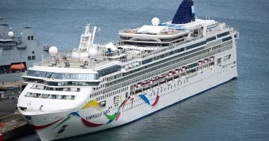 About 2,000 passengers are stuck onboard the Norwegian Dawn