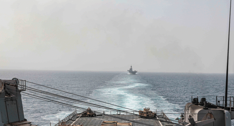 US launches 5 airstrikes against Houthi anti-ship missiles, destroys underwater drone
