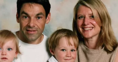 Robert Brown killed his wife Joanna Simpson while their children were in the next room