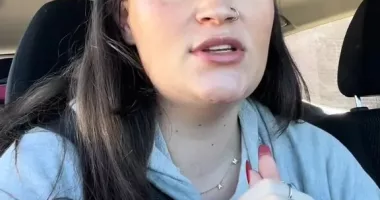 TikTok user Sav claims she was hit with three violations at the same time
