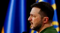 Volodymyr Zelensky made an impassioned plea to the West