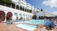 Cops said the scene at Colina Mar apartments in the resort of Puerto Rico showed signs of violence
