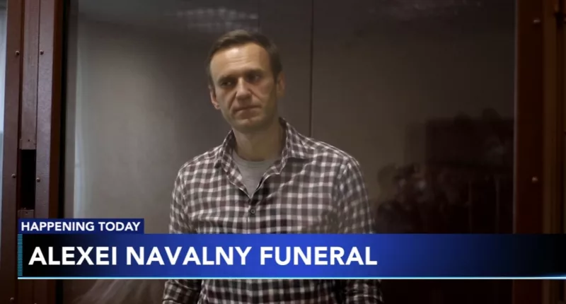 Alexei Navalny funeral: Mourners gather in Moscow amid threat of arrest