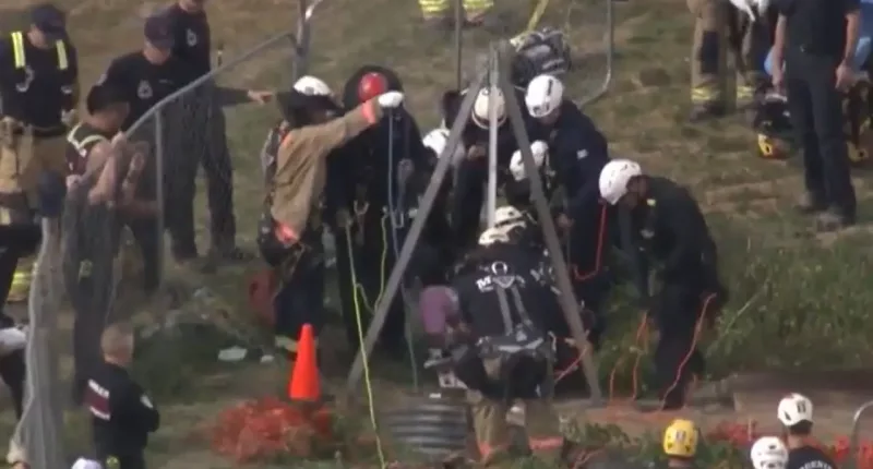 Arizona woman falls down dry well, spends hours underground before being rescued