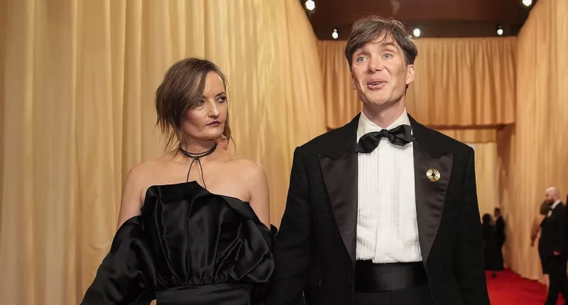 Cillian Murphy's wife Yvonne McGuinness joins husband at Oscars