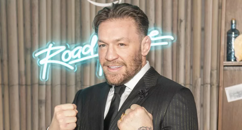 Conor McGregor shows off £350,000 watch at Road House premiere