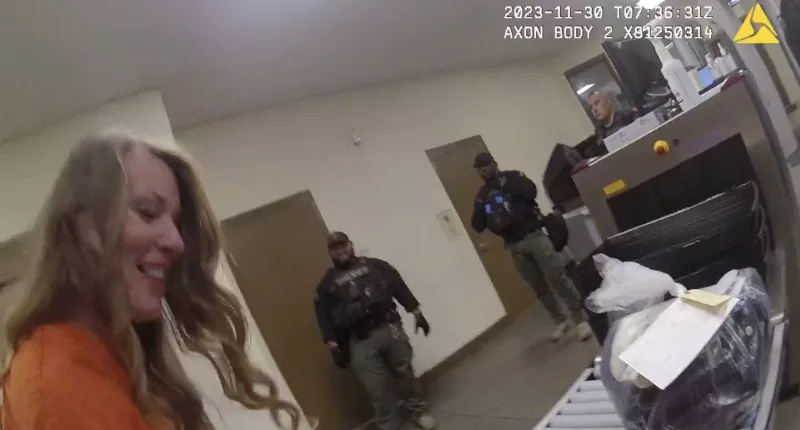 Lori Vallow Daybell smiled and giggled as she spoke to deputies in bodycam footage