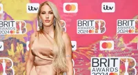 Ellie Goulding Beams at the Brits Weeks After Announcing Caspar Split