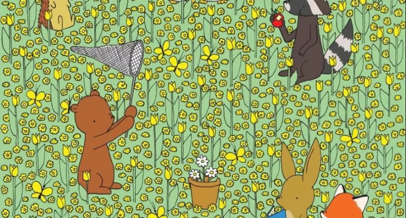 Spot the hidden bee in 10 seconds