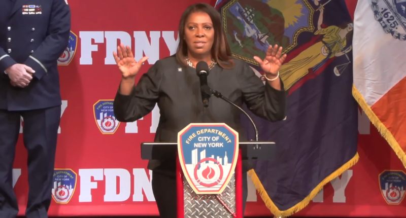 FDNY reverses course on 'hunt' for firefighters who booed Letitia James, cheered Donald Trump