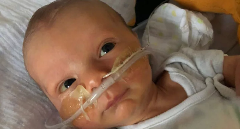 Baby Orlando died just 14 days after he was born at Worthing Hospital