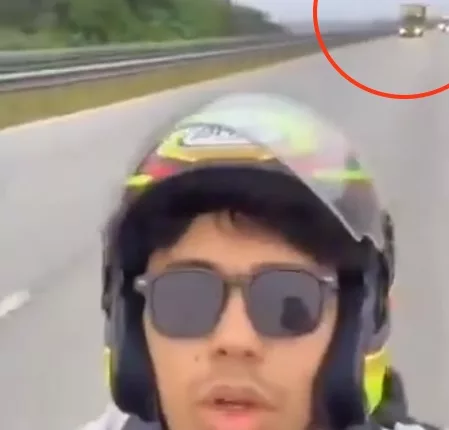 A man accidentally recorded his own death when he was hit by a truck