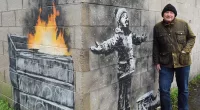 Ian said that the mural 'turned political' when locals felt it was an insult to the town