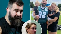 Jason Kelce chokes up remembering night he met wife Kylie: 'I knew right away'