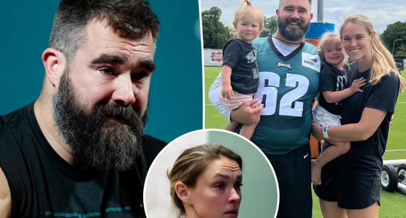 Jason Kelce chokes up remembering night he met wife Kylie: 'I knew right away'