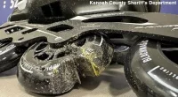 Kenosha, WI news: Police discover cocaine infused in rollerblade wheels in package from Colombia, leading to illegal drug bust