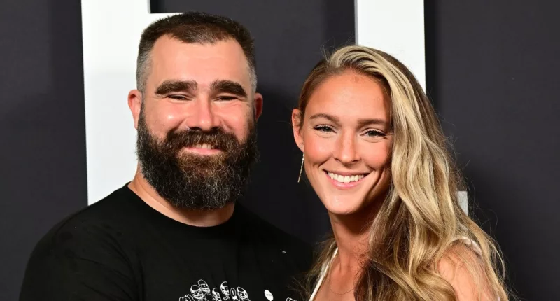 Kylie Kelce speaks on Jason Kelce’s retirement, emotional speech