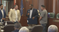 Men who tackled suspect at Chiefs rally honored as heroes