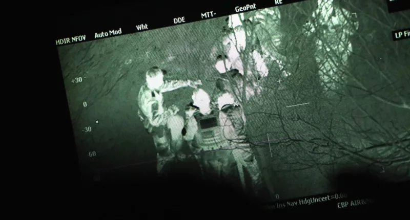 Mobile thermal cameras used to nab smugglers, migrants