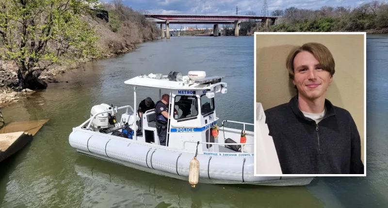 Nashville Police, family of missing college student speak to homeless people near river who may have seen him