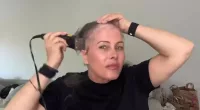 Baywatch alum Nicole Eggert, 52, shaves her head amid cancer battle