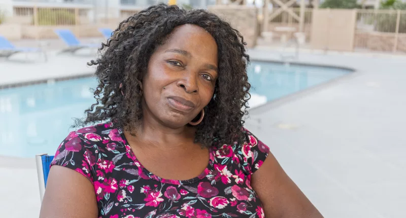Sabrina Williams lost her son Alphonse in 2022