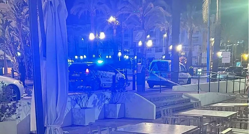 Gunmen have opened fire in a popular tourist spot in Marbella, Spain
